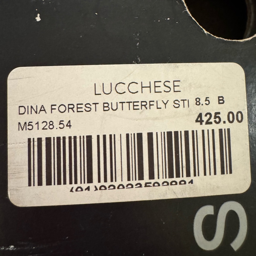 Lucchese Boots Women’s Forest Butterfly Stitch Boot 8.5 B CLOSET CLEANOUT SALE - Picture 4 of 8